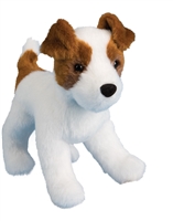 Jack Russell Terrier Plush Stuffed Animal "Feisty" SaltyPaws.com