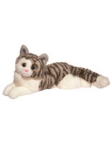Cat Plush Stuffed Animal "Smokey" SaltyPaws.com