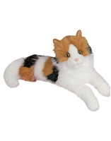 Calico Cat Plush Stuffed Animal "Puzzle" SaltyPaws.com