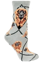 Leonberger Novelty Socks SaltyPaws.com