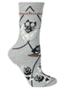 Keeshond Novelty Socks SaltyPaws.com