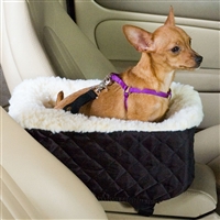 Console Pet Car Seat - Small www.SaltyPaws.com