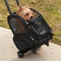 Pet Wheeled Carrier Airline Approved Medium www.SaltyPaws.com