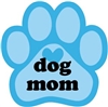 Dog Mom Paw Magnet for Car or Fridge