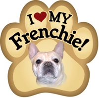 French Bulldog Paw Magnet for Car or Fridge