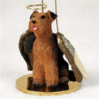 Airedale Terrier Angel Ornament