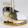 Pekingese Angel Ornament