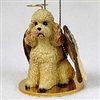 Poodle Angel Ornament