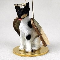 Rat Terrier Angel Ornament