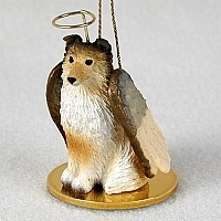 Shetland Sheepdog Angel Ornament