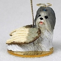 Shih Tzu Angel Ornament