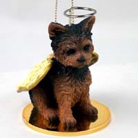 Yorkshire Terrier Angel Ornament