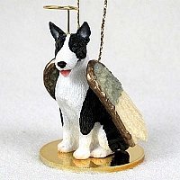 Bull Terrier Angel Ornament
