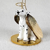 Dalmatian Angel Ornament