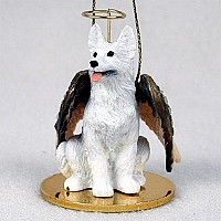 German Shepherd Angel Ornament