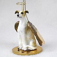 Greyhound Angel Ornament