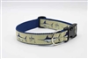 Guy Harvey Khaki Grand Slam Swordfish Dog Collar SaltyPaws.com