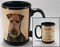 Airedale Coastal Coffee Mug Cup www.SaltyPaws.com