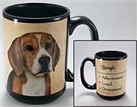 Beagle Coastal Coffee Mug Cup www.SaltyPaws.com
