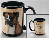 Boxer Uncropped Coastal Coffee Mug Cup www.SaltyPaws.com