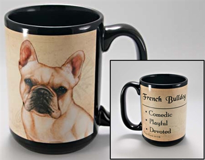 French Bulldog Coastal Coffee Mug Cup www.SaltyPaws.com