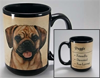 Puggle Coastal Coffee Mug Cup www.SaltyPaws.com