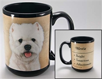 West Highland Terrier Coastal Coffee Mug Cup www.SaltyPaws.com