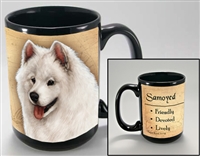 Samoyed Coastal Coffee Mug Cup www.SaltyPaws.com