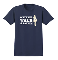 Its Not Where You Walk, Its Who Walks With You Unisex Tee,Never Walk Alone Tee,Clothing for Dog Lovers