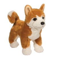 Shiba Inu Plush Stuffed Animal "Dunham" SaltyPaws.com