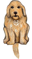 Labradoodle Wagging Tail Clock www.SaltyPaws.com