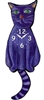 Blue Cat Wagging Tail Clock www.SaltyPaws.com