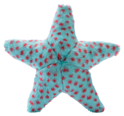 Dog Toy Tough Plush Ally Starfish at SaltyPaws.com