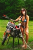 Gabby KLX110 Vertical Bikini Poster