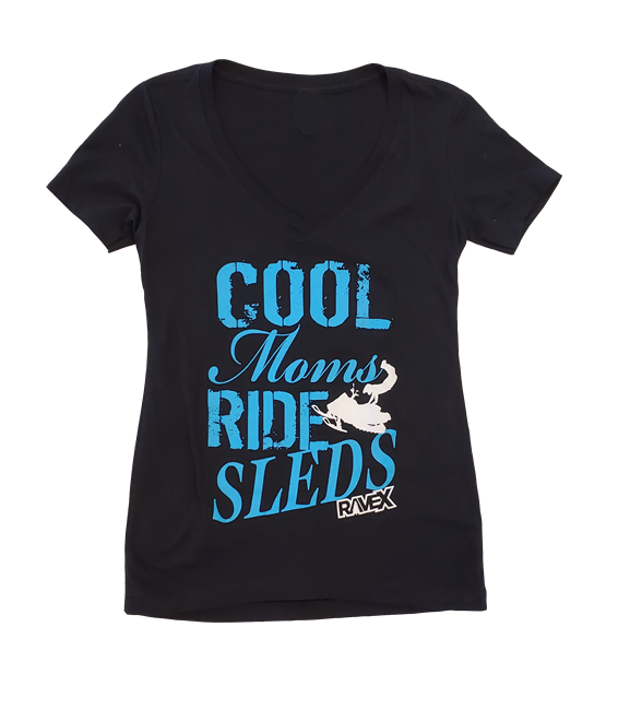 Rave X Cool Moms Ride Sleds V Neck