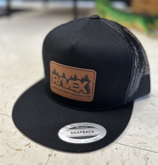 Rave X Leather Snapback Trucker