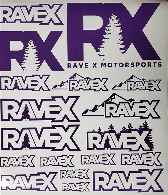 Rave X Sticker Pack