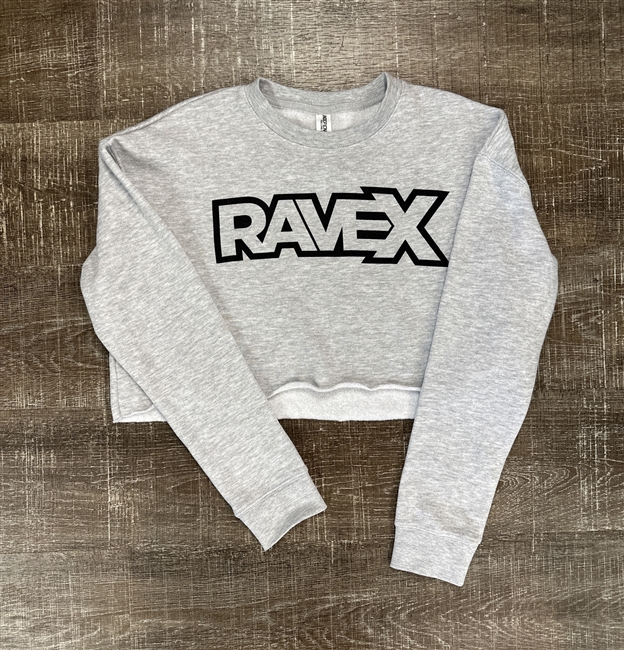 Rave X Womens Cropped Crew Fleece