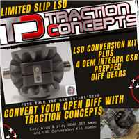 1994-2001 Acura Integra GSR Y80 Limited Slip LSD Conversion