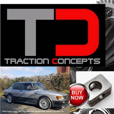 Saab 9-3, Saab 9-5, F25 and F35 Traction Concepts Limited Slip Conversion, 1998-2003 Saab 9-3 (F25, Viggen with F35 differential), and 1998-2009 Saab 9-5 (F25, with F35 differential)