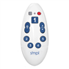 tv-remote-control-for-seniors-weemote-Alzheimer-senior remote control, TV remote for elderly, arthritis, SMPL