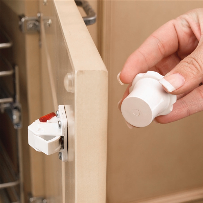 Invisible Cabinet Lock  Dementia and Alzheimer's Magnetic Cabinet
