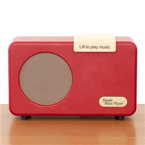simple to use music player for Alzheimer's, dementia, stroke, arthritis and the elderly