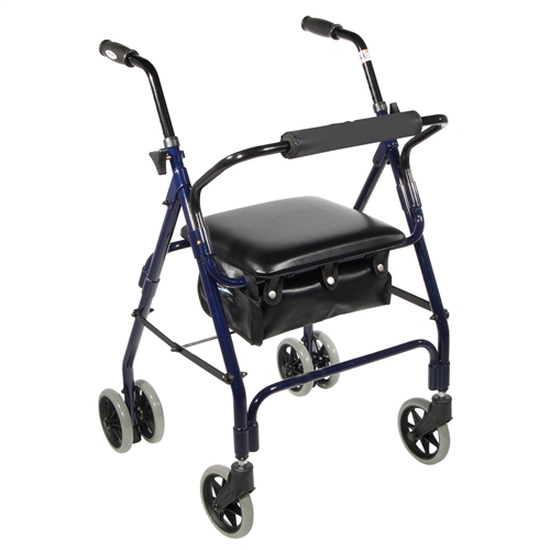 Lightweight Rolling Walker with Seat