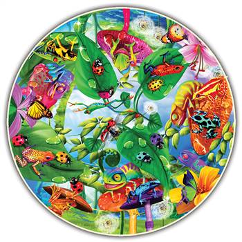 Creepy Critters Round Table Puzzle, ABW372