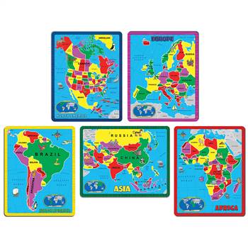 Continent Puzzle Combo Pack, ABW659