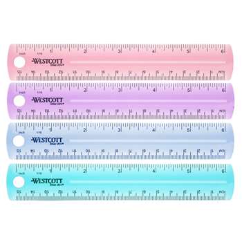 Plastic Ruler 6&quot; , ACM00412