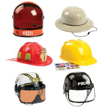 6 Pc Helmet Astronaut Firefighter Armed Forces Pol, AEAHBNB12