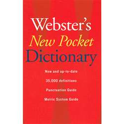 Websters New Pocket Dictionary By Houghton Mifflin