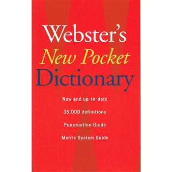 Websters New Pocket Dictionary By Houghton Mifflin
